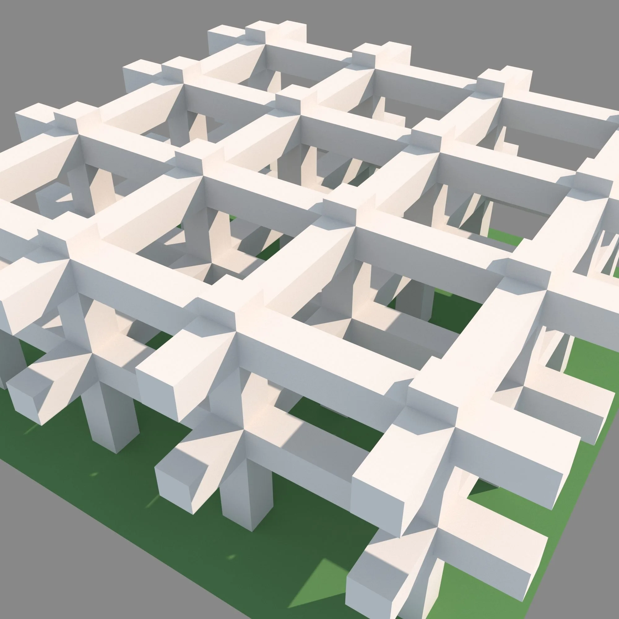 sketch--macrostructures-low Sketch illustrating low-slenderness macro-structure design — diffjustdiff urban planning architecture studio